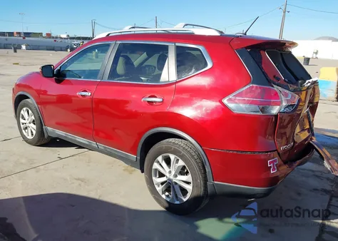 2015 Nissan Rogue Sv z USA, uszkodzony, nr VIN 5N1AT2ML2FC795552
